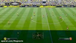 مقایسه گیم پلی آفیشیال FiFa 17 PES 2017