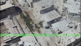 تصاویر میدانی هوایی پیشروی ارتش سوریه غرب حلب1