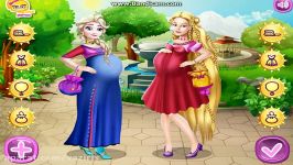 Elsa and Barbie Pregnant BFFs