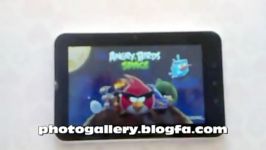 بازی angry birds روی تبلت dimo 700