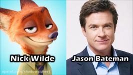 Characters and voice actors Zootopia