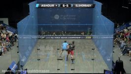 رالی طولانی Ashour VS El Shourbagy