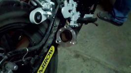 hyosung gt250R no exhaust new