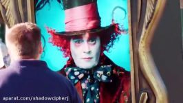 Johnny Depp the mad hatter Surprise