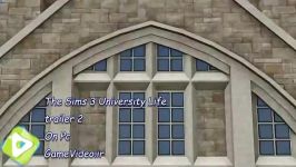 تریلر The Sims 3 University Life  trailer 2