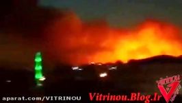 آتش سوزی گسترده پایگاه ناتو در ترکیه مجله ویترینو