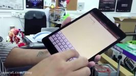 Typing on the iPad Mini