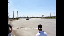 حرکت نمایشی ماشین در اهواز drift in ahvaz