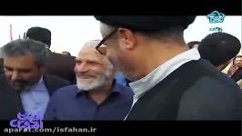 اینجا اصفهان افتتاح پروژه های عمرانی منطقه 10