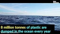 این سطل زباله دریایی پسماندهای پلاستیکی را می بلعد