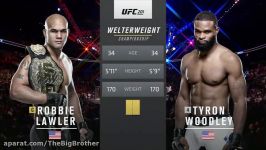 UFC 201  Lawler vs Woodley  CHAMPIONSHIP