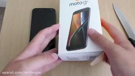 بازگشایی جعبه نگاه اولیه به Moto G4