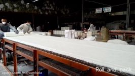 Ceramic Fiber Blanket Production