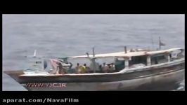 نجات لنج ایرانی توسط ناو گروه نیروی دریایی ارتش