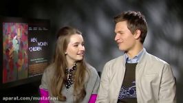 Ansel Elgort and Kaitlyn Dever talk