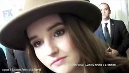 Kaitlyn Dever JUSTIFIED Interview