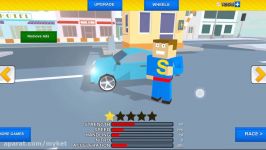 Car Craft Blocky City Race  inspired on MineCraft