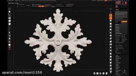 Digital sculpting of rosette