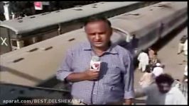 سوتی مجری شبکه خبر تو پخش زنده در حد خرسی