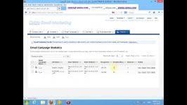اموزش ارسال ایمیل گروهی بازاریابی ایمیلی ، گام اخر پی گیری وضعیت ایمیل های ارسالی