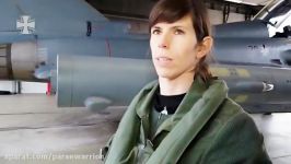 نخستین خلبان زن جنگنده یوروفایتر تایفون لوفت وافه