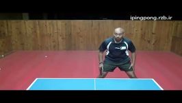 backhand topspinبکهند لوپ