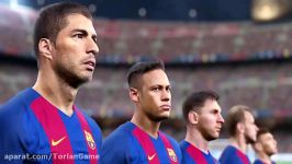 تصاویر اسکرینشات های بارسلونا PES 2017  تورلان گیم