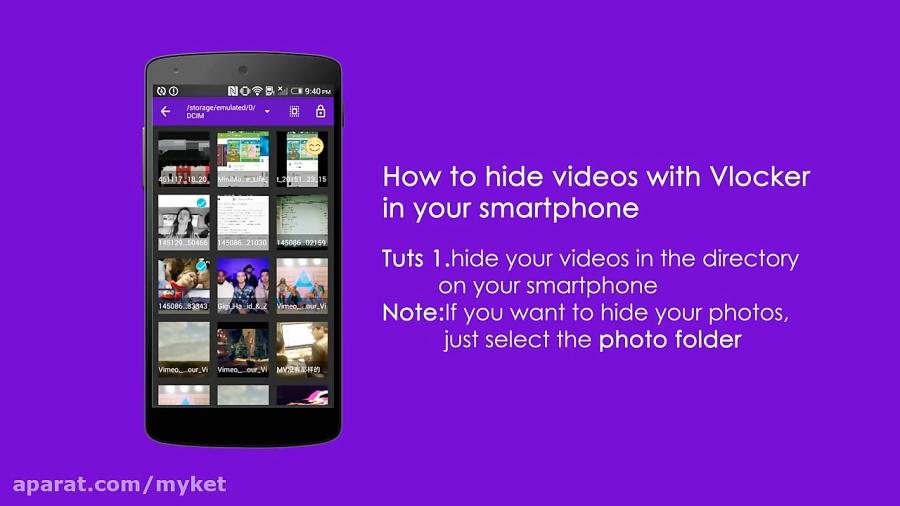 Hide your private videos and photos quickly