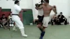 مبارزه M M A Vs Karate