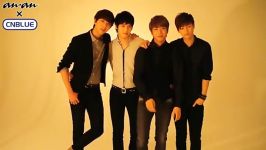 CN BLUE پشت صحنه عکسبرداری مجله AnAn