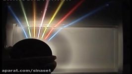 آزمایش علوم فیزیک آزمایش شکست نورهای رنگی