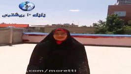 دابسمش بیهوش شدن مجری هواشناسی صدا سیما