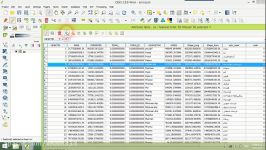 قسمت نهم آموزش Qgis کار جداول توصیفی