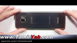 آموزش تعویض صفحه نمایش LCD گوشی Galaxy S7 Edge