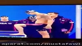 Michael phells Olympic 4100 free style Rio 2016