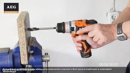 آزمایش دریل چکشی شارژی AEG BBS 12C2 Screw Drill Driver