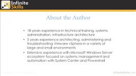 InfiniteSkills  Learning VMware ESXi and vSphere 5.1 A