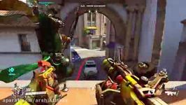 گیم پلی خودم بازی overwatch   شخصیت Junkrat