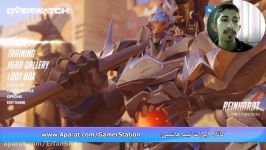 Overwatch  گیم پلی بازی Tracer سریع چابک فارسی