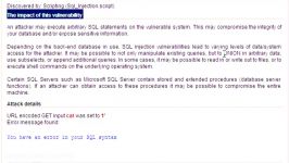 SQL Injection tutorial ACUNETIX 2