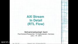 Lesson 7 – AXI Stream Interface In Detail RTL Flow 3