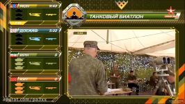 مسابقات نظامی روسیه 2016 رشته Tank Biathlon