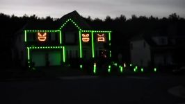 Gangnam Style 2012 Halloween Light Show