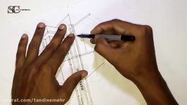 ARCHITECTURE MODERN HOUSE DESIGN 2 POINT PERSPECTIVE