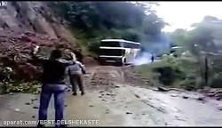 حادثه برای اتوبوس مسافربری