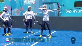 Korea v Russia – Recurve Womens Team Gold Final Antalya