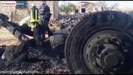 حمله بمب افکن های روسی به 13 پایگاه ارتش آزاد در ادلب