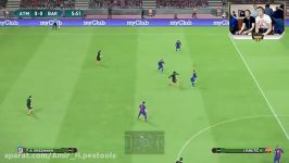 PES 2017 GAMEPLAY ATLETICO MADRID VS BARCELONA