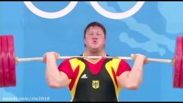 اشتاینر ماتیاس آلمانی قهرمان سنگین وزن وزنه برداری پکن