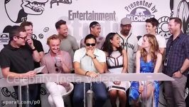 The Flash Grant Gustin and The Cast Comic Con Intervie